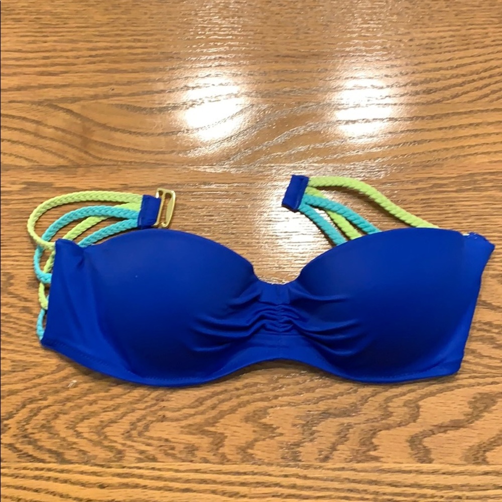 Victoria Secret royal blue bandeau style top